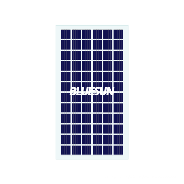 Bluesun personalizado poli película fina de vidro transparente painel solar BIPV